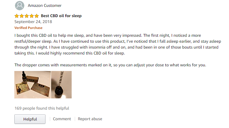 best cbd oil amazon customer reviews