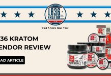 1836 Kratom Vendor Review 1836 Kratom Vendor Review